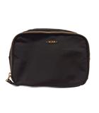 トゥミ TUMI 化粧ポーチ ロゴ ナイロン 黒 ブラック /AN