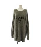 ヒステリックグラマー HYSTERIC GLAMOUR 24AW PANDA MANIA刺繍 セーター ニット 長袖 F グレー 01243NS12 /BM