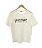 ヒステリックグラマー HYSTERIC GLAMOUR Tシャツ カットソー 半袖 ロゴ プリント M 白 02191CT34 /BM