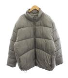 ギャップ GAP P.U.R.E. PRIMALOFT RECYCLED PUFFER 中綿ジャケット ナイロン ジップアップ XL グレー 816071-01 /HN