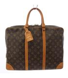ルイヴィトン LOUIS VUITTON モノグラム ポルトドキュマン ヴォワヤージュ トートバッグ 茶 ブラウン M53361 /TK ■OH