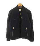 ポールスミス PAUL SMITH マルチポケットボンバーブルゾン MULTI POCKET BOMBER BLOUZON アウター 裏地魚柄 L 紺 ネイビー 183114 /YT