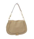 アニヤハインドマーチ ANYA HINDMARCH ショルダーバッグ ワンショルダーバッグ ハンドバッグ レザー ベージュ /TK