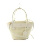ハーリップトゥ Her lip to Palma Mini Tote Bag ショルダーバッグ ハンドバッグ かごバッグ 白 ホワイト /KU