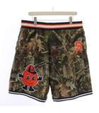 シュプリーム SUPREME × Mitchell & Ness 24FW NCAA Short ショートパンツ ハーフパンツ 総柄 L カーキ BT11432-SYRCAMO-L /BM