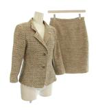 マックスマーラ MAX MARA スーツ セットアップ タイトスカート ジャケット 36 ベージュ 10411811 /☆G