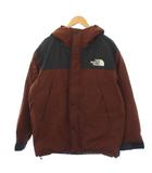 ザノースフェイス THE NORTH FACE GORE-TEX マウンテンダウンジャケット ジップアップ フード ナイロン XL 黒 茶 ND92237 /BM