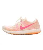 ナイキ NIKE ランニングシューズ ローカット ロゴ メッシュ US7.5 24.5cm ピンク 白 ホワイト /BB