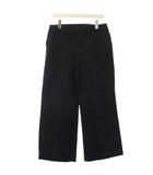 ラルフローレン RALPH LAUREN ワイドパンツ コットン ジップフライ 5f 黒 /TK ▲H