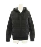 ダウンジャケット アウター フード M 黒 ブラック /YT ■MA