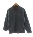 エルエルビーン L.L.BEAN フリースジャケット ロゴ ジップアップ M 青 ブルー /AN49 ■MA