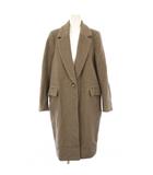 ロッソ ROSSO アーバンリサーチ チェスターコート アウター カシミヤ混 アルパカ混 38 ブラウン /TK ■MA