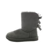 アグ オーストラリア UGG australia クラシック ベイリー ボウ CLASSIC BAILEY BOW ムートンブーツ ショートブーツ リボン 22.0cm グレー 1002954 /AN2 ■MA