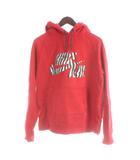 ナイキ NIKE パーカー ジャケット フード ロゴ 長袖 M 赤 レッド /AP ■MA