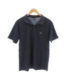 ニューバランス NEW BALANCE ポロシャツ スニーカーワッペン L ネイビー 半袖 /JP