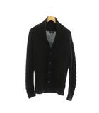 ザラマン ZARA MAN カーディガン M 黒 ショールカラー ケーブルニット 長袖 /JP