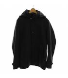 インヘリット INHERIT コート M グレー 長袖 フード ボタンフロント /LP ■MA