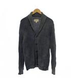 デニム&サプライ ラルフローレン DENIM & SUPPLY RALPH LAUREN ニット カーディガン 長袖 ショールカラー M ネイビー /BM ■MA