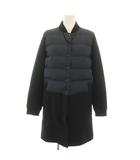 ミュベールワーク MUVEIL WORK コート COAT ダウンドッキングメルトンコート ダウンコート アウター ミドル 38 紺 ネイビー MW43FC009 /YT32 ▲H