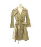 ジルスチュアート JILL STUART トレンチコート スプリングコート S モカベージュ /ES ■MA