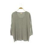 アヴィレックス AVIREX U.S.A. リブカットソー Tシャツ 長袖 Uネック XL グレー /CX ■MA