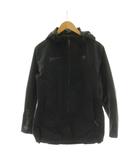 バートン BURTON マウンテンパーカー ロゴ ジップアップ XS 黒 ブラック 17767 /AN62 ■MA