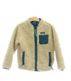 パタゴニア Patagonia レトロX ボアジャケット 子ども服(男の子用) 5T アイボリー 長袖 フルジップ 61025 /JP ▲H