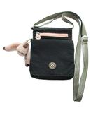 キプリング KIPLING NEW ELDORADO ボディバッグ 黒 ブラック ピンク モンキーチャーム付き /AP ■KC