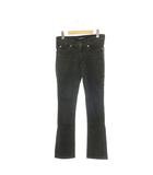 アールジーン Earl Jean デニムパンツ ジーンズ フレア ジッパーフライ 24 グレー /DO ■KC