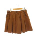 アクシーズファム axes femme キュロットパンツ ショート タック M ブラウン /DO ■KC