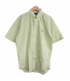 ラルフローレン RALPH LAUREN BLAKE チェックシャツ ボタンダウン ポニー 半袖 国内正規 イエロー M IBO76
