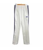 23SS Narrow Track Pant Poly Smooth トラックパンツ MR287 パピヨン刺繍 ライン 白 ホワイト XS ☆AA★