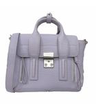 3.1 フィリップリム 3.1 phillip lim PASHLI SATCHEL パシュリ レザー サッチェルバッグ 2WAY ショルダーバッグ パープル ヒヤシンス