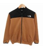 ザノースフェイス THE NORTH FACE ジップインスウェット ロゴフルジップ ブルゾン ロゴ刺繍 長袖 150 茶 ブラウン NTJ62260 /FF IBO78