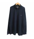 ポロ ラルフローレン POLO RALPH LAUREN 近年モデル ハーフジップ トレーナー プルオーバー 国内正規 紺 ネイビー XL IBO78