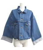 サクラ SACRA 美品 24SS AUTHENTIC DENIM JACKET オーセンティック デニムジャケット ドゥーズィエムクラス取扱 124104031 インディゴ 38
