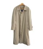 バーバリー ロンドン BURBERRY LONDON ステンカラーコート ライナー付き ノバチェック バルカラーコート ベージュ L相当