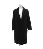 チノ CINOH 20AW チェスターコート ウール ロング 36 黒 ブラック /FF