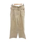 チノ CINOH 20SS ワイドパンツ スラックス 麻 リネン 34 ベージュ 20SPT007 /FF