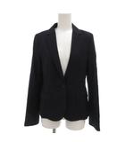 セオリー Theory テーラードジャケット ブレザー ウール 2 黒 ブラック /FF ■YHS7
