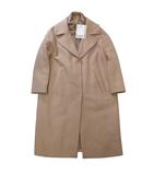 ヘルノ HERNO タグ付 多機能 2WAY 中綿コンビ チェスターコート GC000414D バージンウールツイル 切替 撥水 国内正規 キャメル ベージュ 42