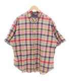 ラルフローレン RALPH LAUREN Classic FIT ボタンダウンシャツ 半袖 カジュアル ポニー刺繍 2XB BIG マルチカラー /GV