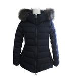 タトラス TATRAS 22AW KOSAVA コサヴァ ダウンコート ダウンジャケット ラクーンファー フード ミドル丈 01 約S 紺 ネイビー LTAT22A4795-D ■MNK2 1030