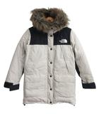ザノースフェイス THE NORTH FACE Mountain Down Coat マウンテン ダウンコート ダウンジャケット NDW91935 ゴアテックス 防水 グレー アイボリー S