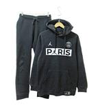 ナイキ NIKE ジョーダン Jordan × PSG Paris Saint German セットアップ プルオーバー パーカー スウェット パンツ S 黒 1204