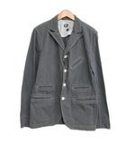 エンジニアードガーメンツ Engineered Garments 00s マルチポケットジャケット カバーオール ワークジャケット S グレー IBO86