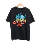 スタイリストジャパン × The Stylist Japan プリント Tシャツ 半袖 M 黒 ブラック IBO86