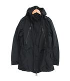 ブラックバレット バイ ニールバレット BLACKBARRETT by neil barrett 11SS ミリタリー ジャケット コート マウンテンパーカー 2 黒 ブラック