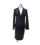 クリツィア ポイ KRIZIAPOI セットアップ スカート スーツ ストレッチ 38 紺 ネイビー 1224