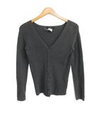 ワイズ Y's ヨウジヤマモト カーディガン コットンニット ノーカラー 0169 グレー 3